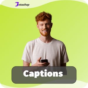 خرید اکانت کپشنز پرمیوم