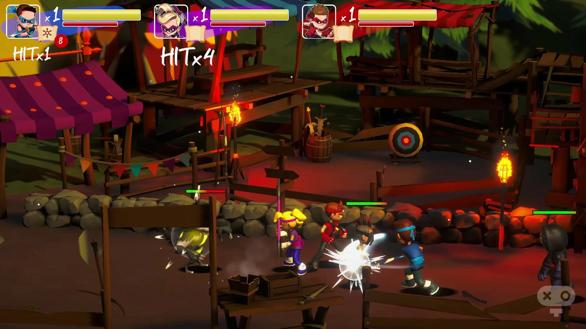 بازی Ninja Kidz: Time Masters